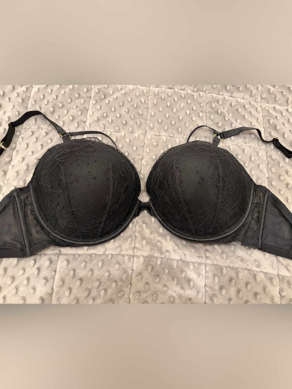 Victoria's Secret Very Sexy Push-Up Bra, Black, 36DDD
